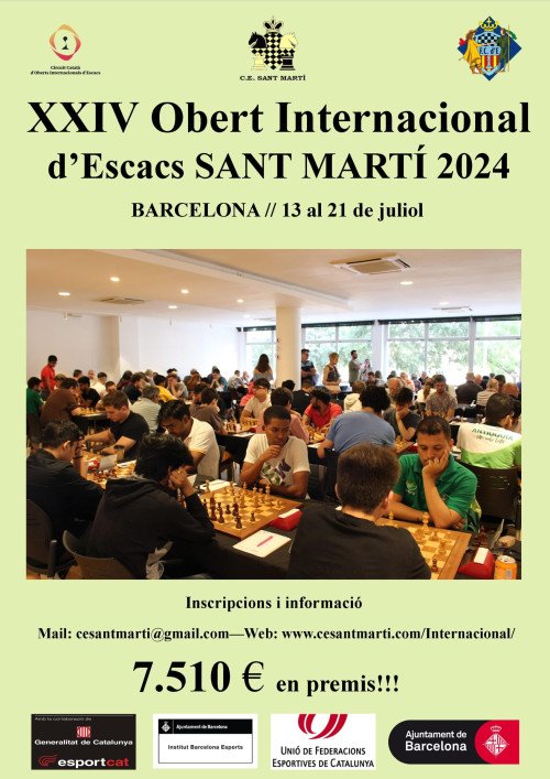 Chess | XXIV Obert Internacional Sant Martí 2024